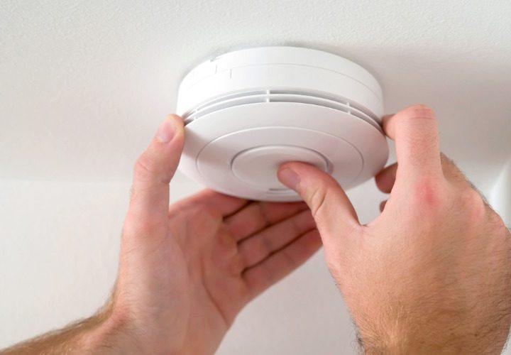 Why is it important to install fire alarms in your office?